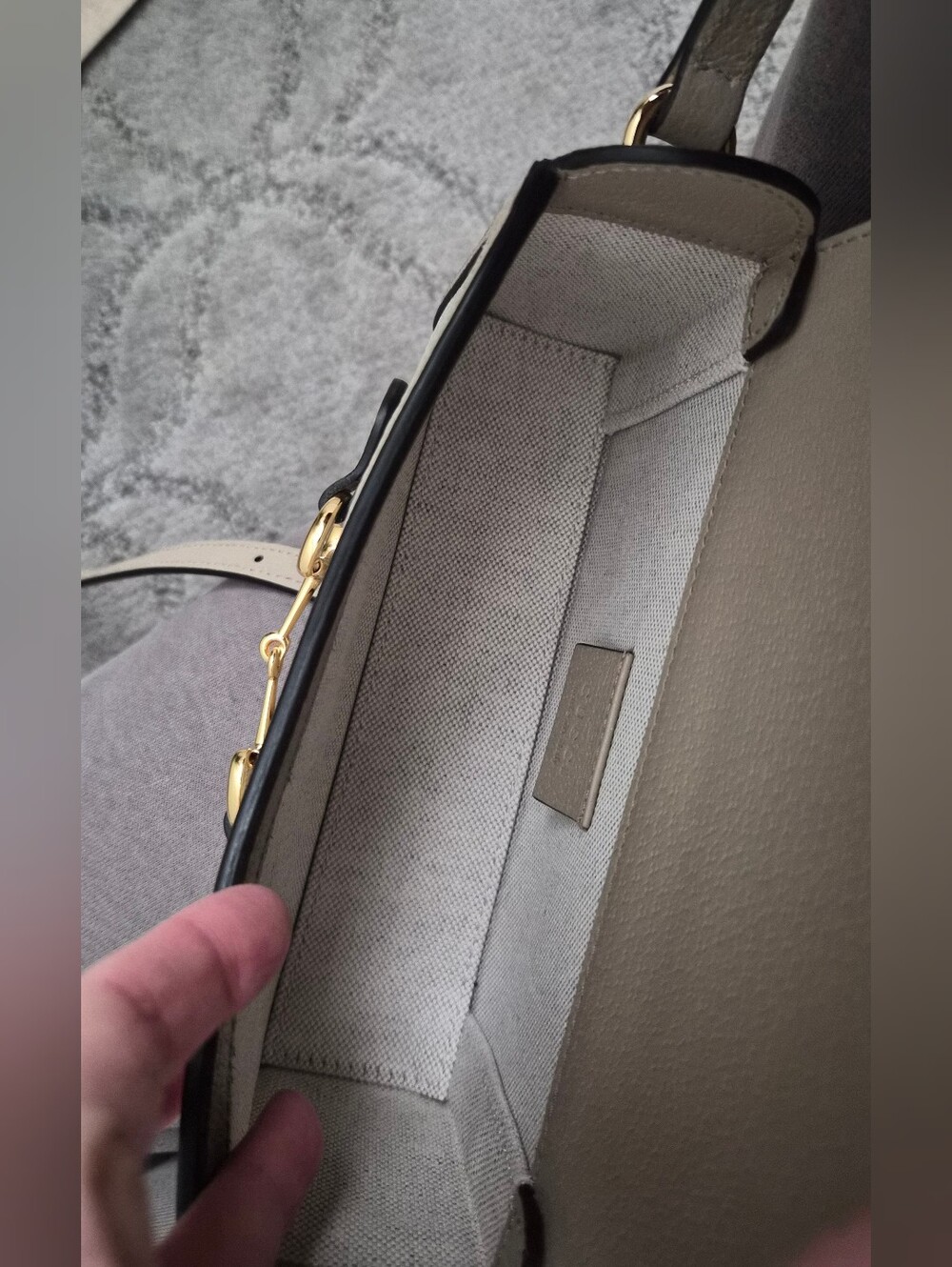 BRAND NEW Gucci Mini Horsebit 1955 Bag - Picture 3 of 8